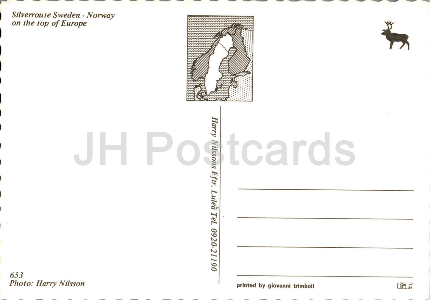 Silvervagen - Silverroute Suède Norvège au sommet de l'Europe - multiview - 653 - Suède - inutilisé 