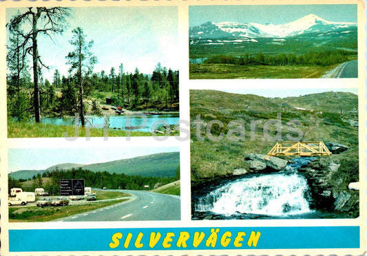 Silvervagen - Silverroute Suède Norvège au sommet de l'Europe - multiview - 653 - Suède - inutilisé 