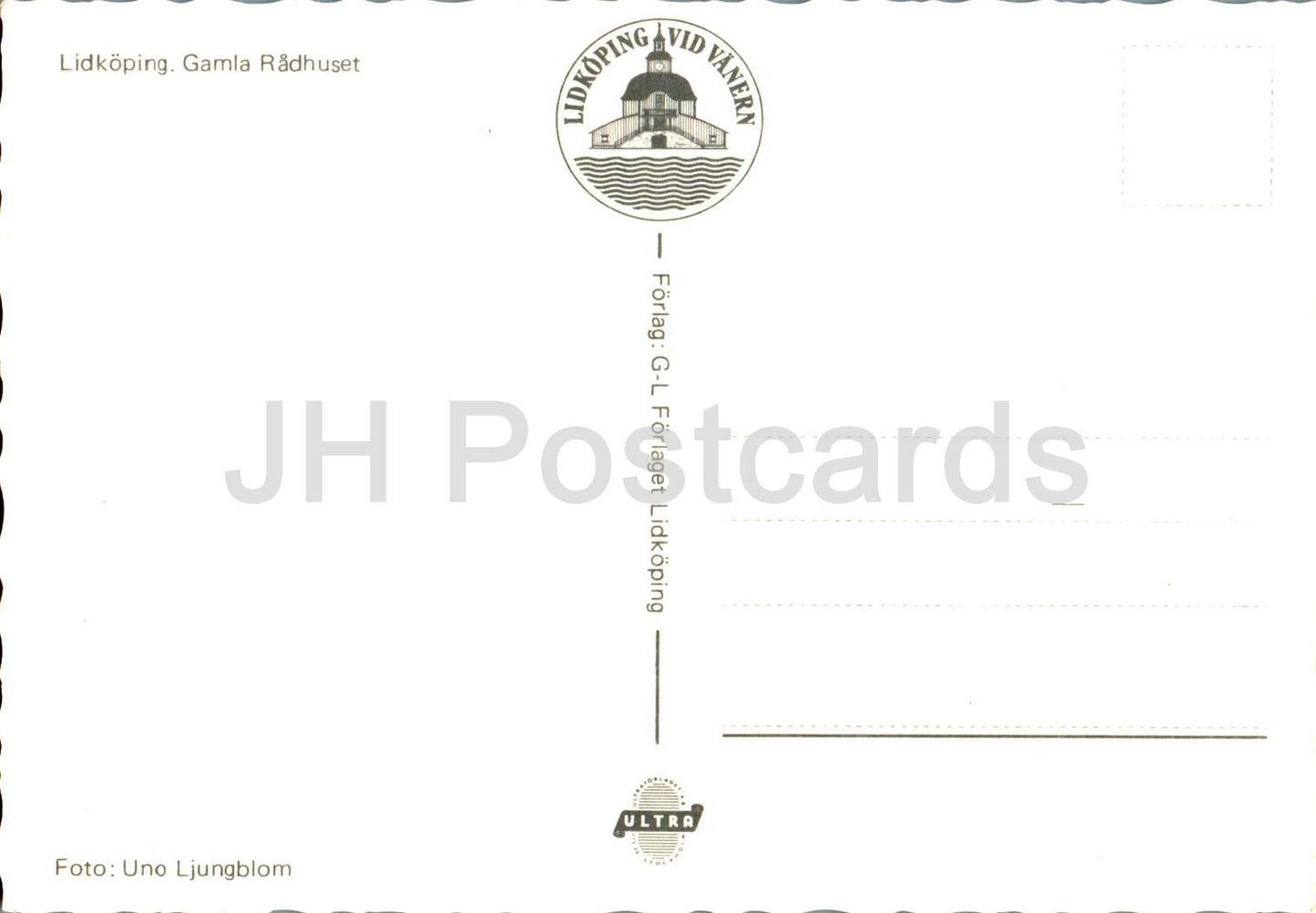 Lidkoping - Gamla Radhuset - ancien hôtel de ville - Suède - inutilisé 