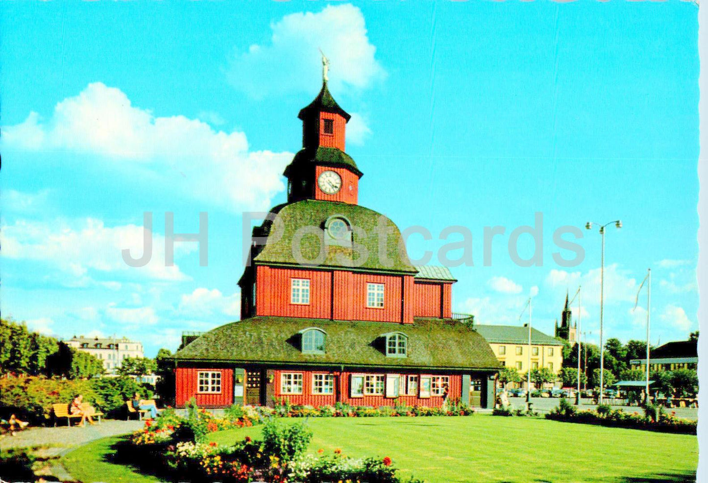 Lidkoping - Gamla Radhuset - ancien hôtel de ville - Suède - inutilisé 
