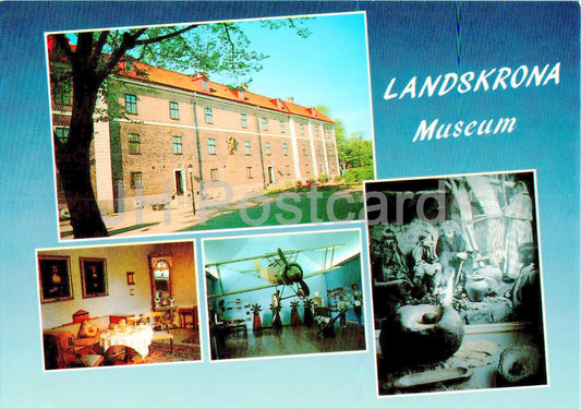 Landskrona museum - multiview - airplane - 12-1603 - Sweden - unused