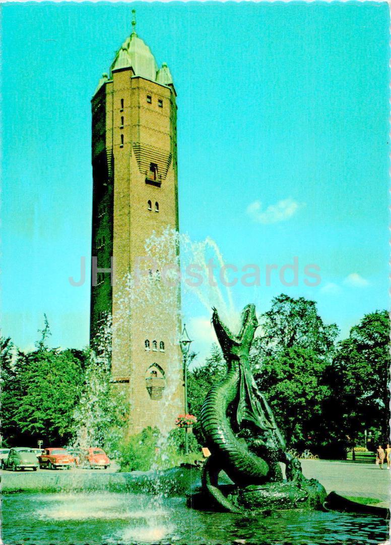 Trelleborg - Vattentornet - château d'eau - 7243 - Suède - inutilisé 