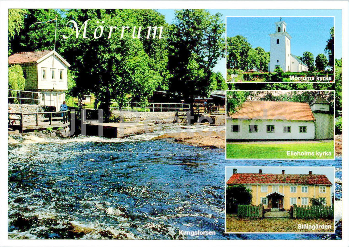 Morrum - kyrka - Morrums kyrka - Stalagarden - Elleholm kyrka - église - gardien d'écurie - multiview - 9601 - Suède - d'occasion 