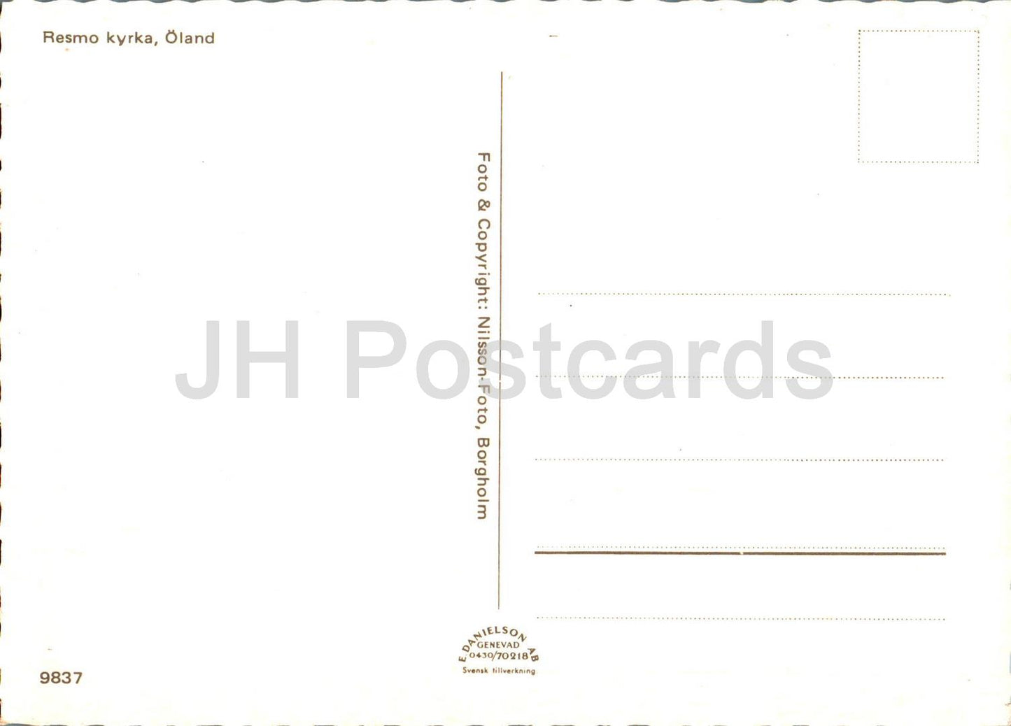 Resmo kyrka - Oland - church - 9837 - Sweden - unused