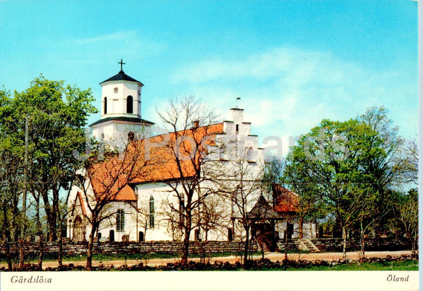 Gardslosa - kyrka - Oland - church - 311 - Sweden - unused