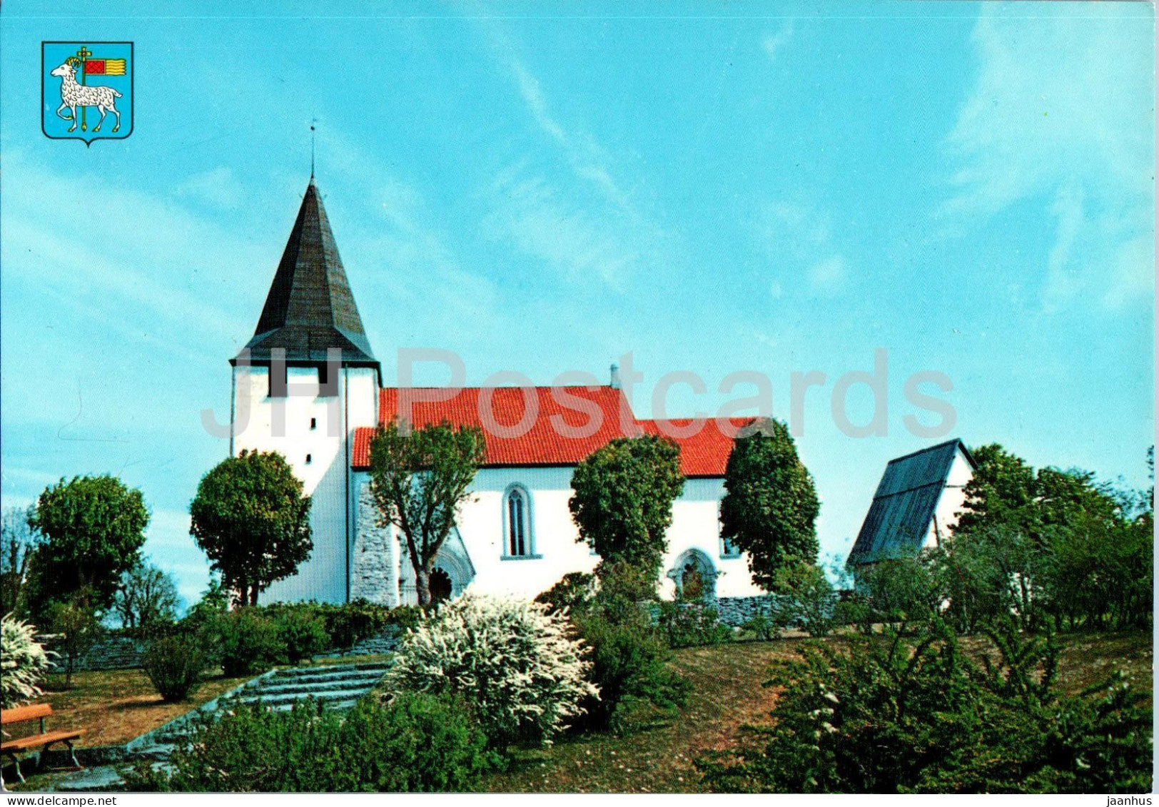 Gotland - Bunge kyrka - church - 24359 - Sweden - unused - JH Postcards