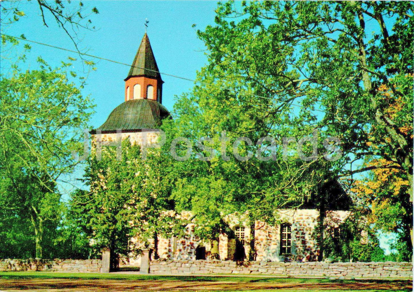 Santa Maria i Saltvik - Aland - église - 251 - Finlande - inutilisé 