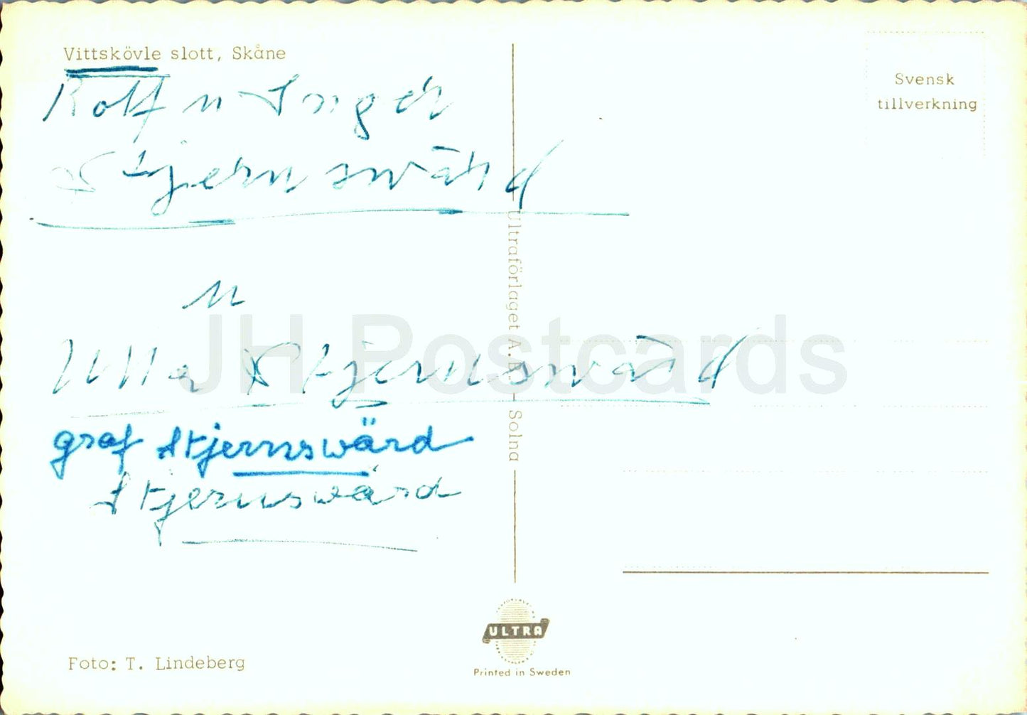 Vittskovle slott - Skane - castle - Sweden - used