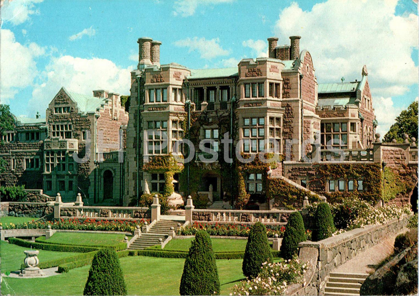 Tjoloholms Slott - Sjofasaden - castle - 261 - 1984 - Sweden - used