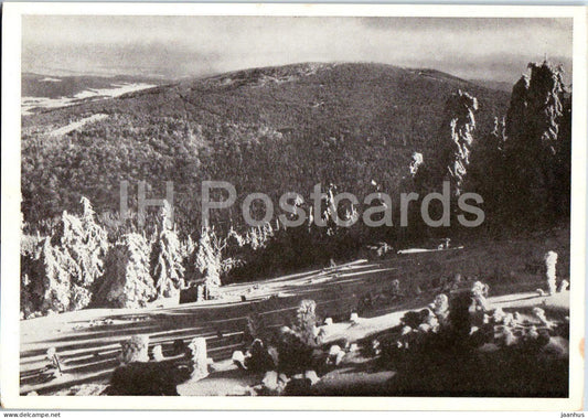 Ziegenhals OS. - Glucholazy - Blick von der Bischofskoppe - Schlesien - Silesia - old postcard - Poland - unused - JH Postcards