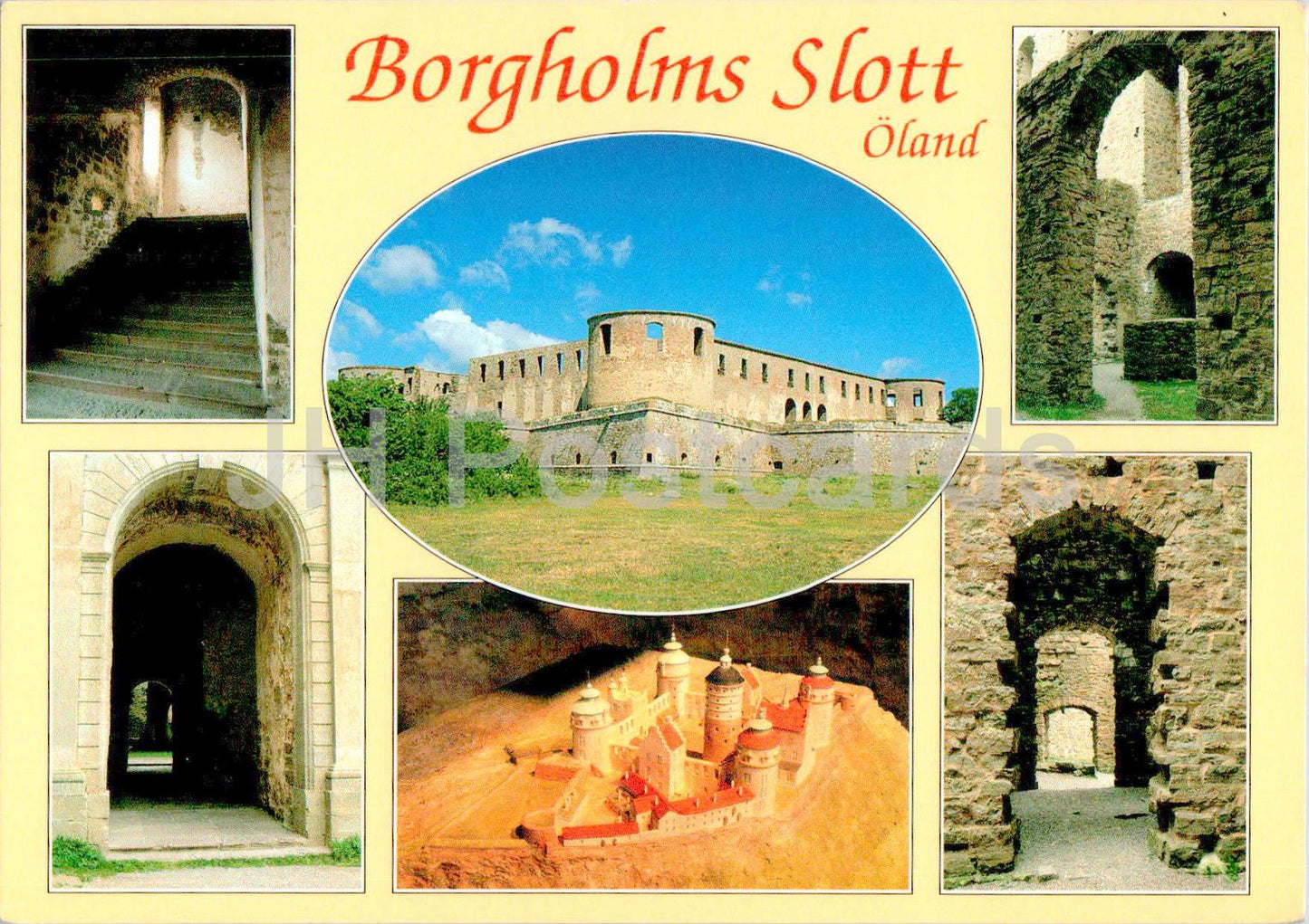 Borgholms Slott - Borgholm - Oland - castle - multiview - 9917 - Sweden - unused