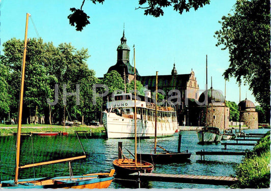 Vadstena Slott - castle - ship Juno - Sweden - unused