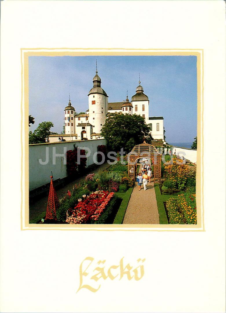 Lacko Slott och Slottstradgarden - château - 6018 - Suède - inutilisé 