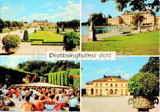 Drottningholms Slott - palais - château - multiview - 865 - Suède - inutilisé