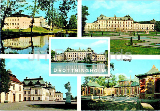 Drottningholm Slott - château - multiview - 95 - Suède - utilisé 