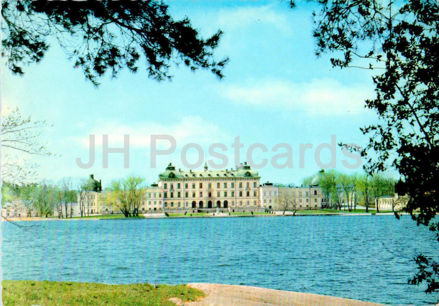 Drottningholm Slott - château - 608/53 - Suède - utilisé 