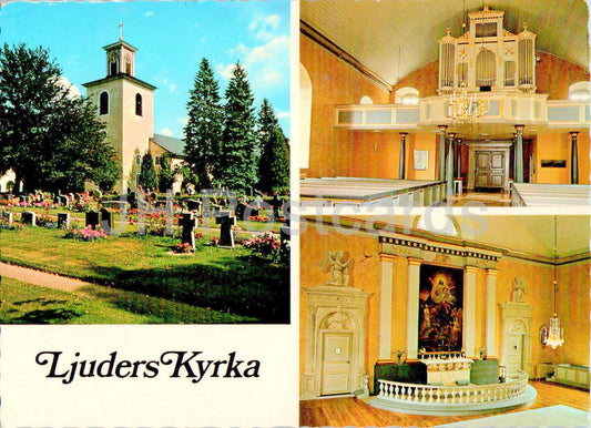 Ljuders Kyrka - église - multiview - 8567 - 1992 - Suède - d'occasion 