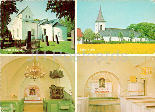 Harslovs kyrka - Saby kyrka - église - multiview - 4065 - Suède - inutilisé 