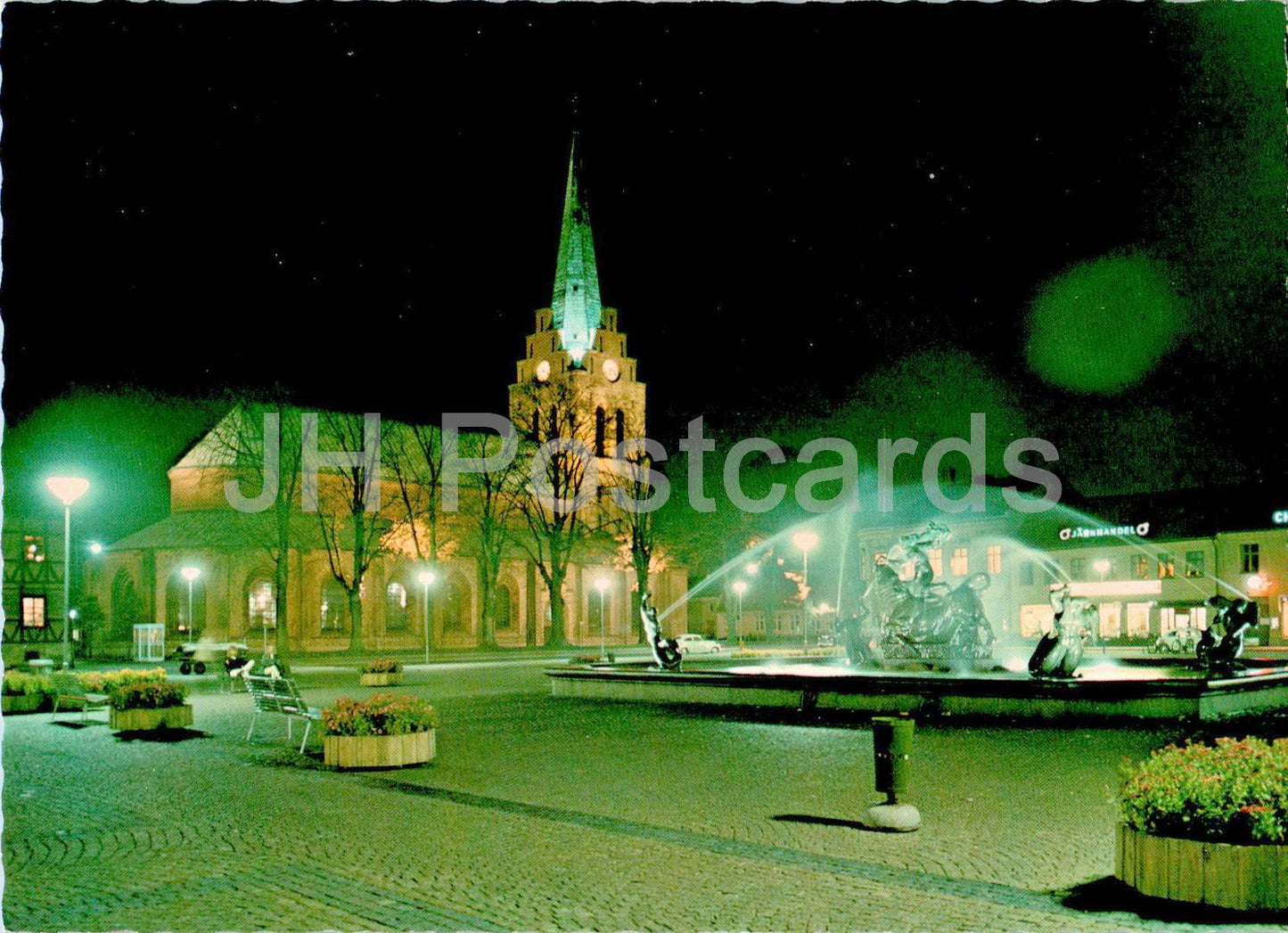 Halmstad - St Nikolai kyrka - Millesfontanen - église - 1133 - Suède - inutilisé 