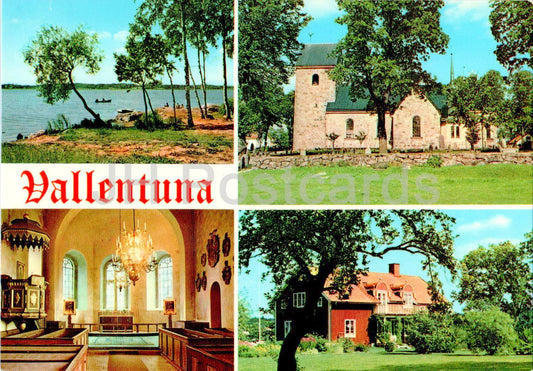Vallentuna - kyrka - interior - Prastgarden - Clergy house - church - multiview - Sweden - used