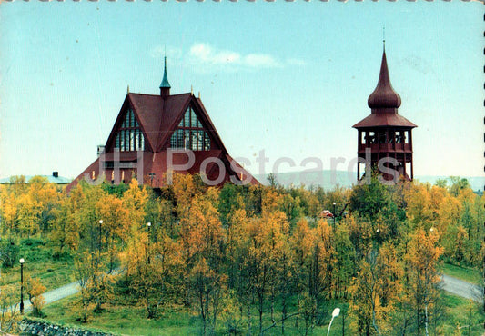 Kiruna - Kyrkan - church - 1977 - Sweden - used