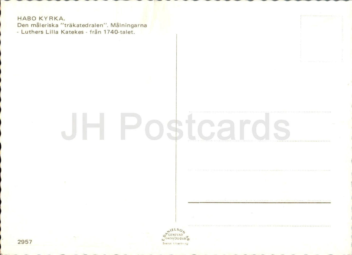 Habo Kyrka - church - multiview - 2957 - Sweden - unused