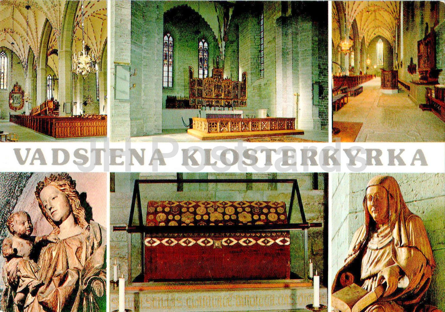 Vadstena Klosterkyrka - church - multiview - 42/32 - Sweden - unused