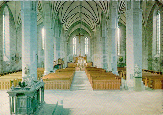 Vadstena - Klosterkyrkan - interior - Abbey - church - Sweden - used