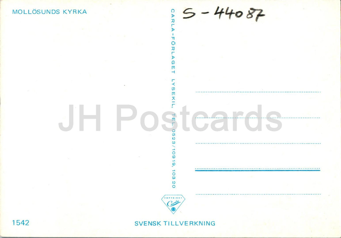 Mollosunds Kyrka - Mollosund - church - 1542 - Sweden - used