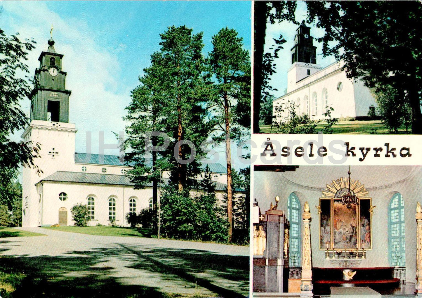 Asele Kyrka - Laponie - église - multiview - 2456 - Suède - inutilisé 