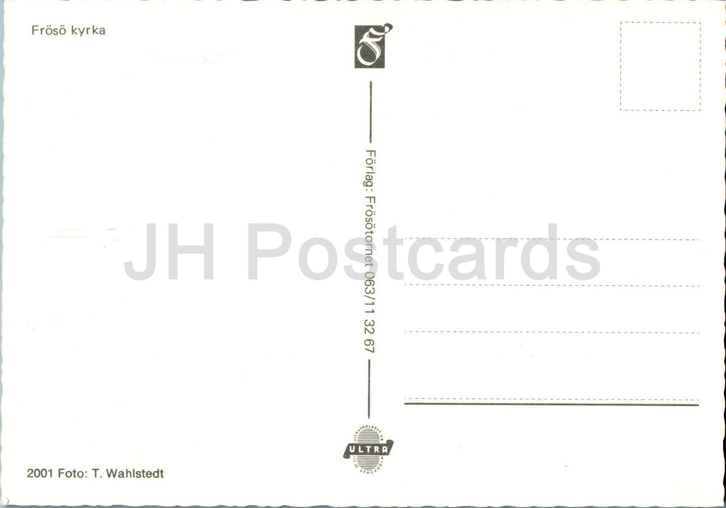 Froso Kyrka - église - 2001 - Suède - inutilisé 