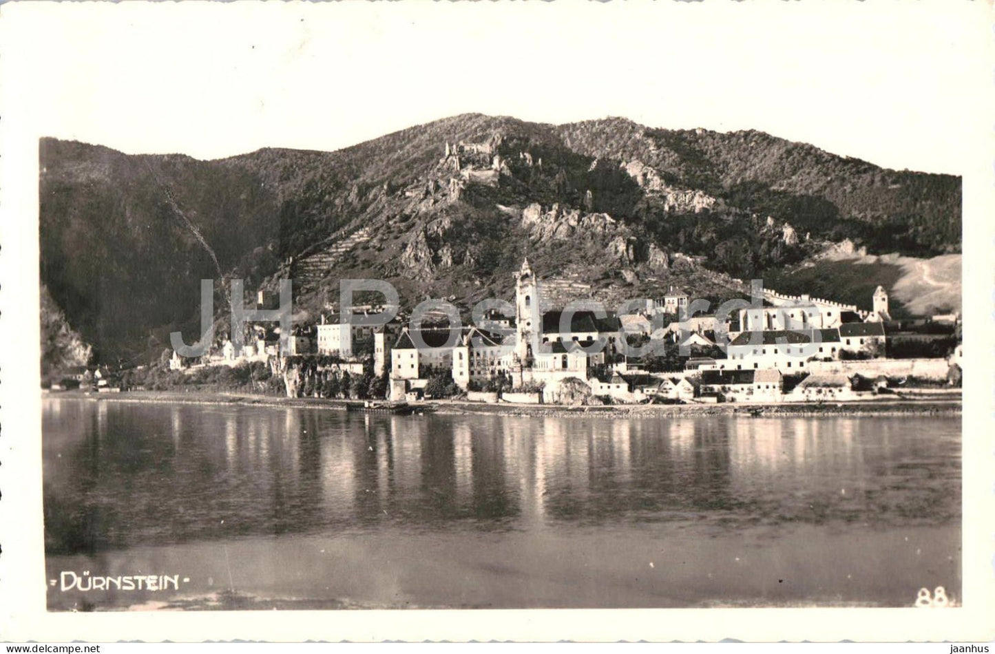 Durnstein an der Donau - general view - 81189 - old postcard - Austria - unused - JH Postcards
