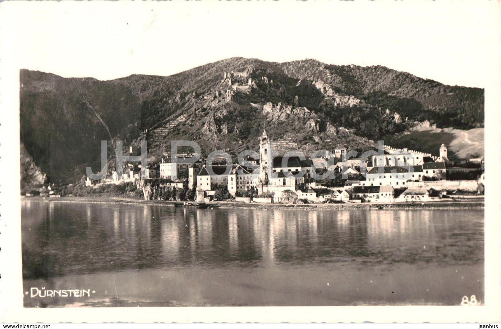 Durnstein an der Donau - general view - 81189 - old postcard - Austria - unused - JH Postcards