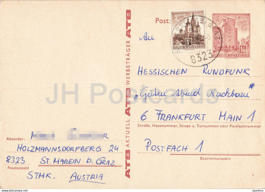 ATB Aktuell - Hessischer Rundfunk - Guten abend Nachbarn - 7 - postal stationery - 1972 - Austria - used - JH Postcards