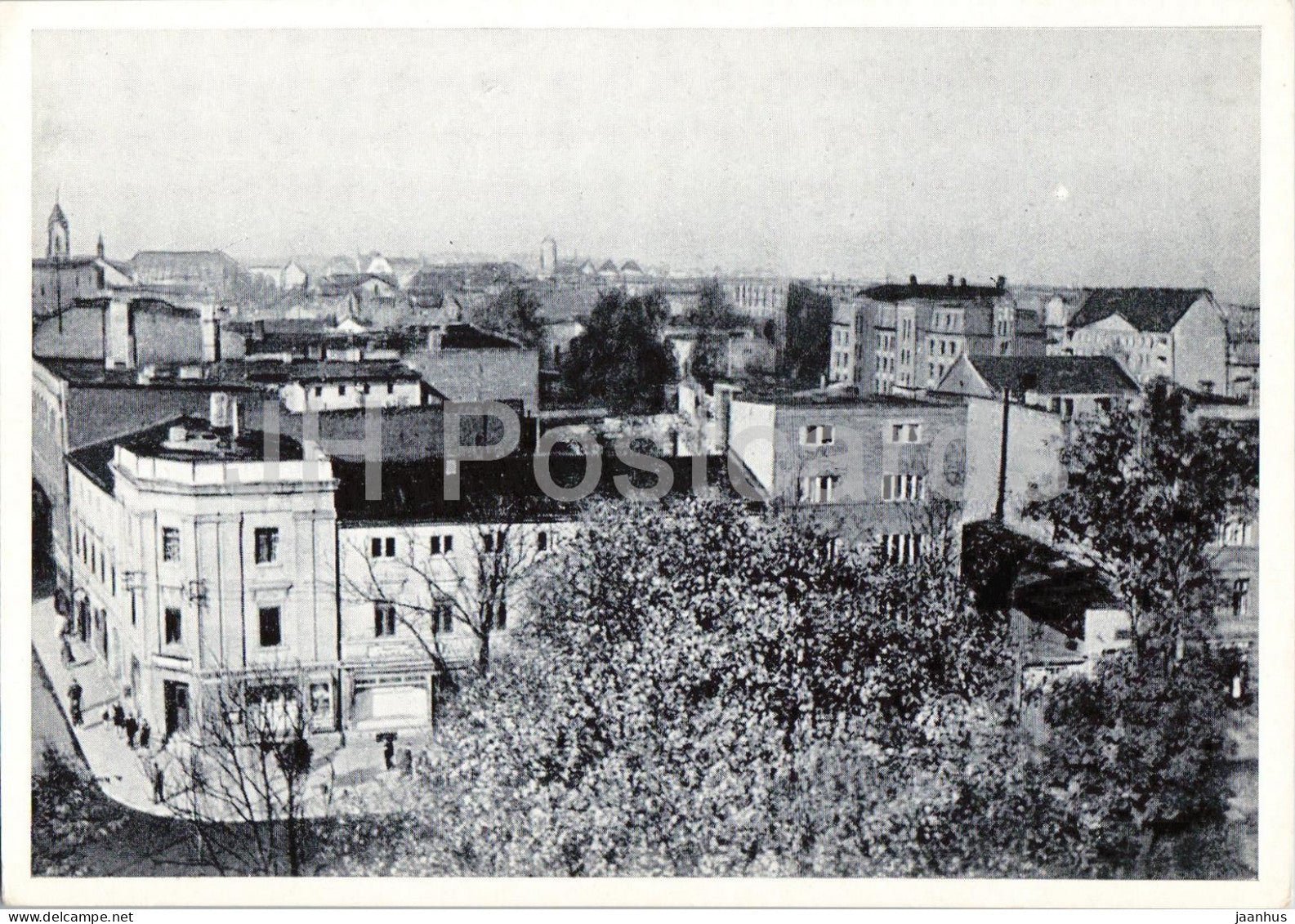 Tarnowitz OS. - Tarnowskie Gory - town panorama - Schlesien - Silesia - old postcard - Poland - unused - JH Postcards