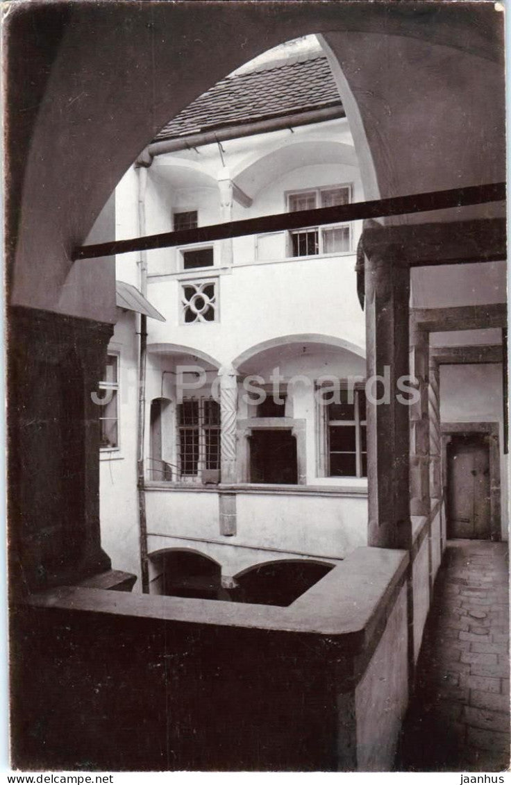 Steyr - Old Burgerhaus - Courtyard - photo - old postcard - 1916 - Austria - used - JH Postcards
