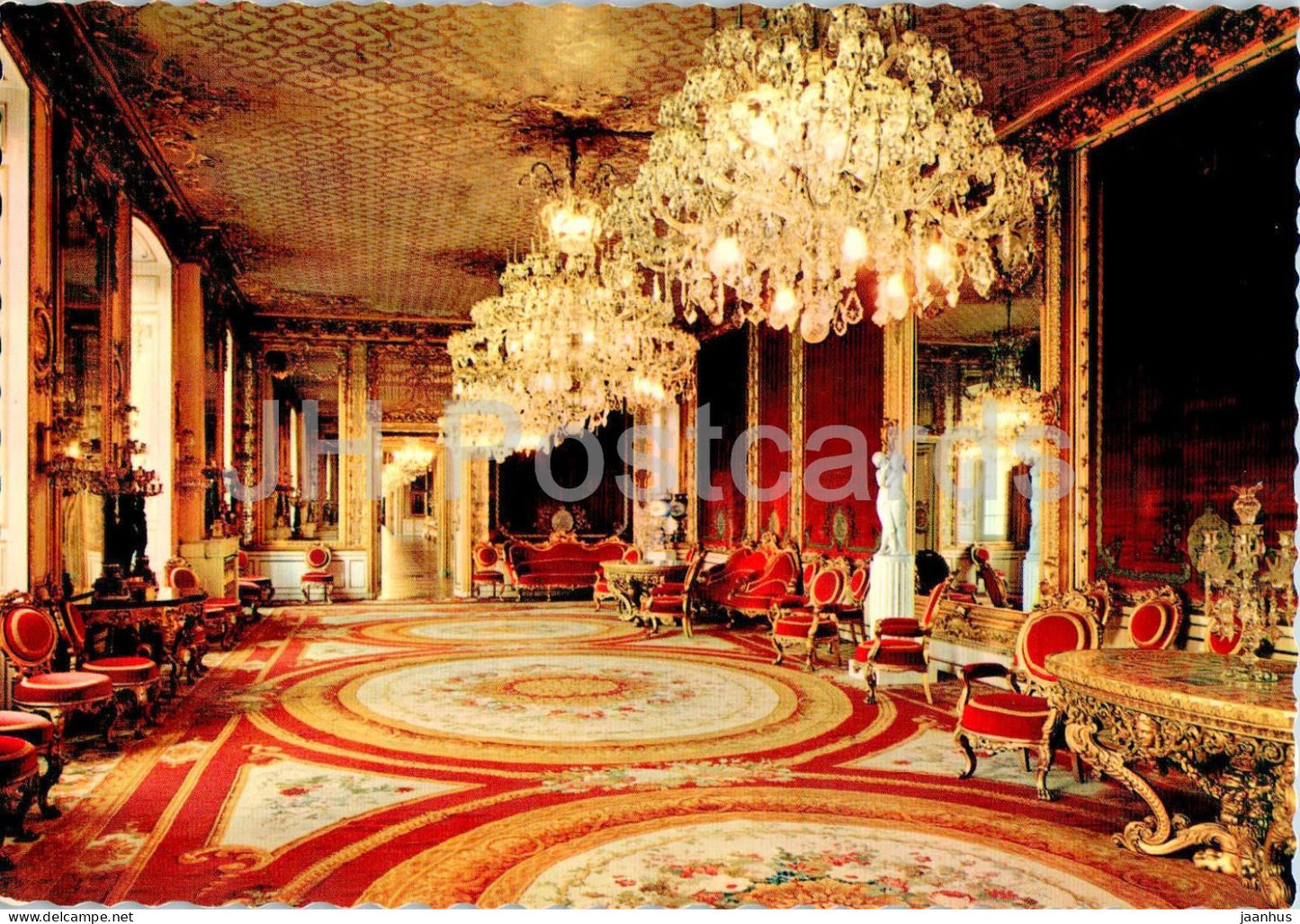 Stockholm - Kungl Slottet - Viktoriasalongen - The Royal Palace - The Victory Drawing Room - 135/22 - Sweden - unused - JH Postcards