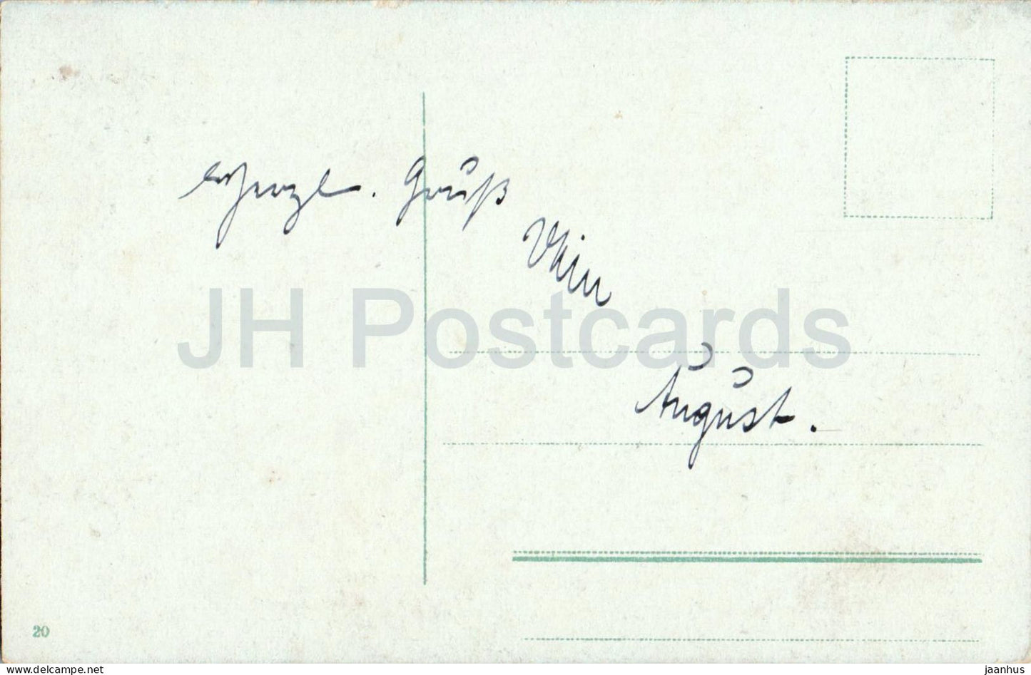 Widoki z Krolestwa Polskiego - Views from the Kingdom of Poland - farm houses - 20 - old postcard - Poland - used