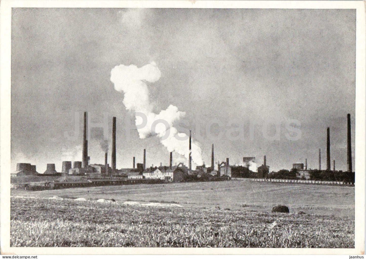 Konigshutte OS. - Chorzow - Deutschlandgrube - Deutschland mine - Schlesien - Silesia - old postcard - Poland - unused - JH Postcards