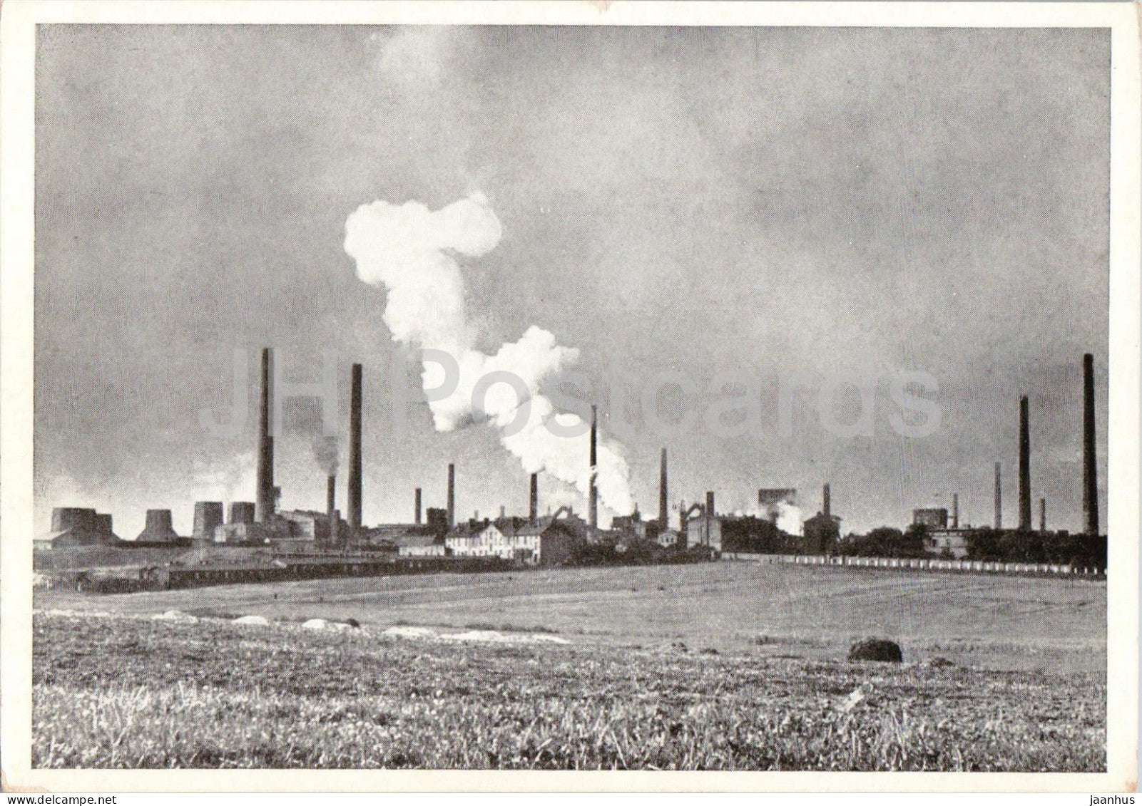 Konigshutte OS. - Chorzow - Deutschlandgrube - Deutschland mine - Schlesien - Silesia - old postcard - Poland - unused - JH Postcards