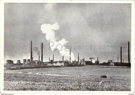 Konigshutte OS. - Chorzow - Deutschlandgrube - Deutschland mine - Schlesien - Silesia - old postcard - Poland - unused - JH Postcards