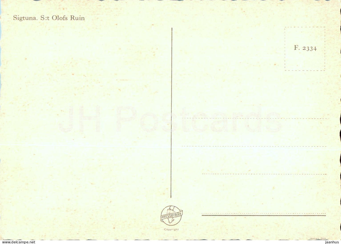 Sigtuna - St Olofs Ruin - ruins - 2334 - Sweden - unused