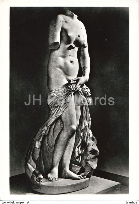 Siracusa - Museo Nazionale - Venere Anadiomene - Venus Anadyomene - Syracuse - old postcard - Italy - unused - JH Postcards