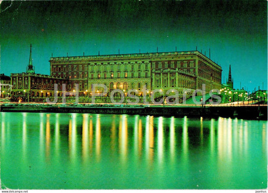 Stockholm - Kungl Slottet - The Royal Castle - 1981 - Sweden - used - JH Postcards