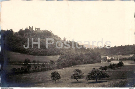 Ruine Montfort - Monfort - Castle Ruins - old postcard - Germany - unused - JH Postcards