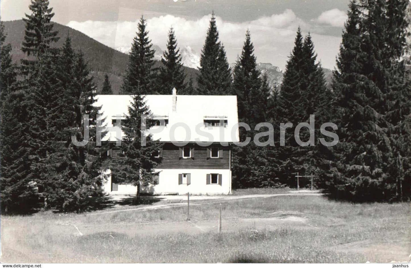 Jesenice - building - Foto Langus - old postcard - 1963 - Slovenia Yugoslavia - used - JH Postcards
