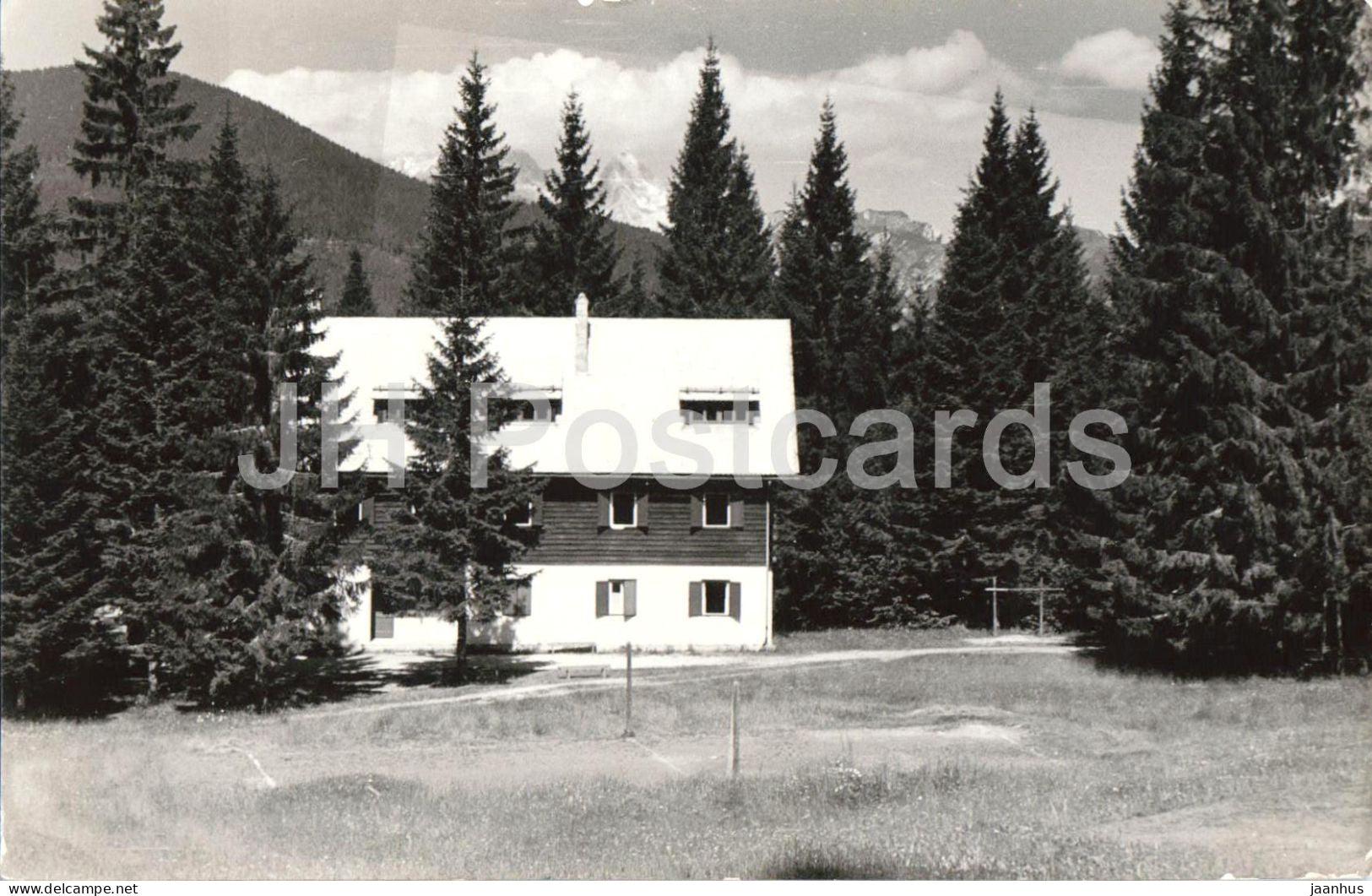 Jesenice - building - Foto Langus - old postcard - 1963 - Slovenia Yugoslavia - used - JH Postcards