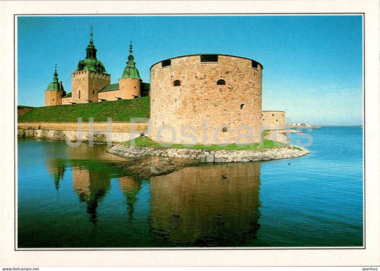 Kalmar Slott - castle - D6 - Sweden - unused - JH Postcards