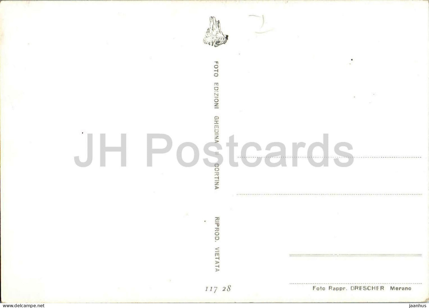 Passo dello Stelvio - Stilfserjoch Pass m. 2760 - mountains - Alps - multiview - 11728 - old postcard - Italy - unused