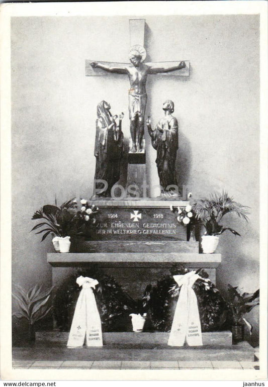 Schomberg OS. - Szombierki - Kriegerdenkmal - War memorial - Schlesien - Silesia - old postcard - Poland - unused - JH Postcards